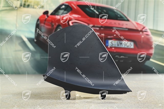 Dashboard trim lower part side cover, Sea Blue, L