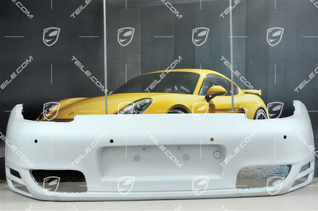 Rear bumper lining, Turbo, with PDC sensor holes