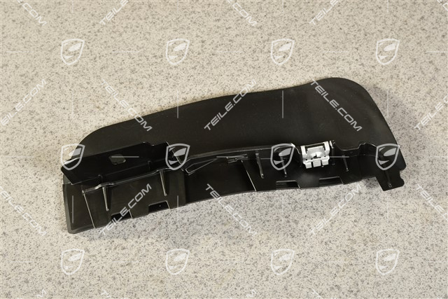 Rubber lip sill cover, rear, Black, R