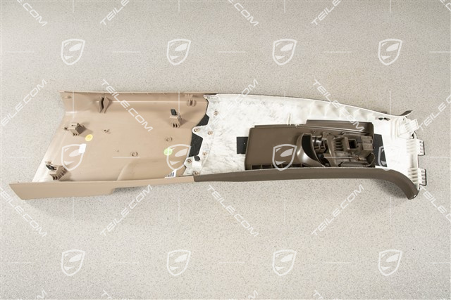 Einstiegleiste B-säule, Stoff, Umbra/Tartufo hell, R