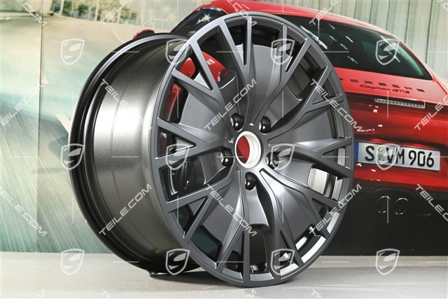 20" Felge Taycan Turbo S Aero Design, 11J x 20 ET60, Anthracitgrau