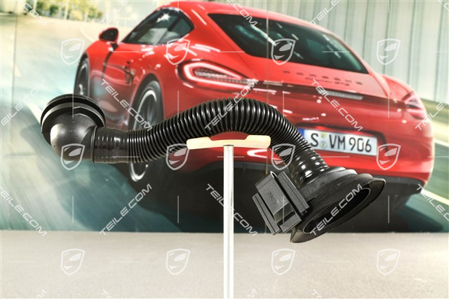 Engine oil filler neck