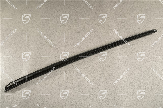 Wasserfangleiste, Schwarz-matt, L