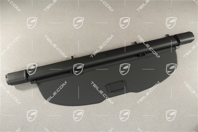 Kofferraumabdeckung, Schwarz