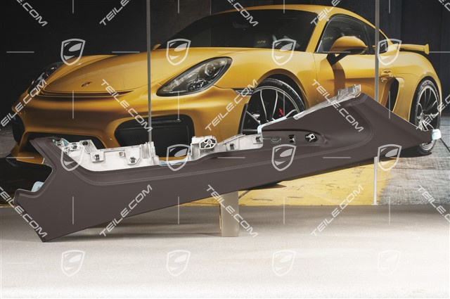 Mittelkonsole, Leder, Espresso