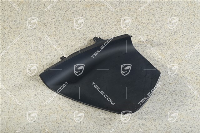Dashboard trim lower part side cover, Sea Blue, L