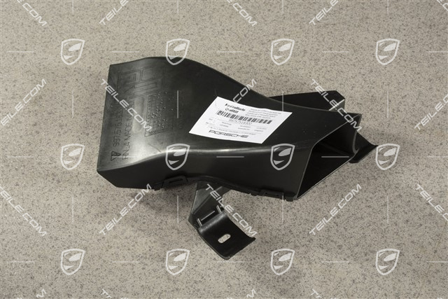 Turbo / GT3, Bremsbelüftung /  Luftführung / Luftkanal für Bremsenkühlung, hinten, L