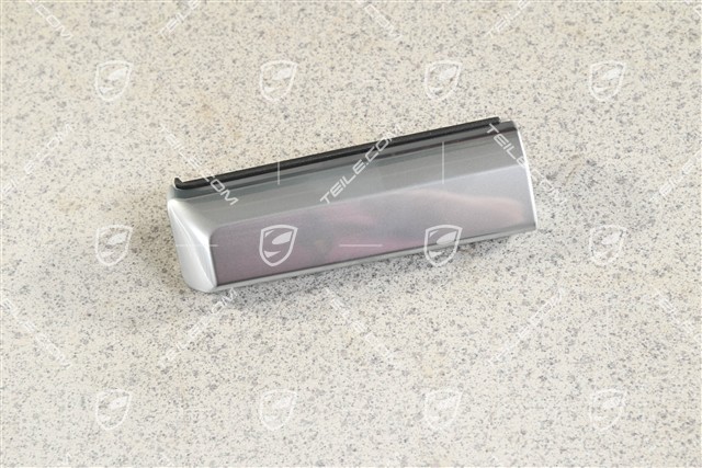 Dashboard trim / moulding, Galvano silver, RHD, L