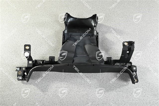 Osłona kolumny kierowniczej, górna, czarna