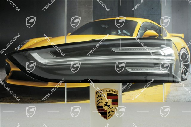 LED tail lights incl. light panel, darkened/black, LEFT+CENTER+RIGHT