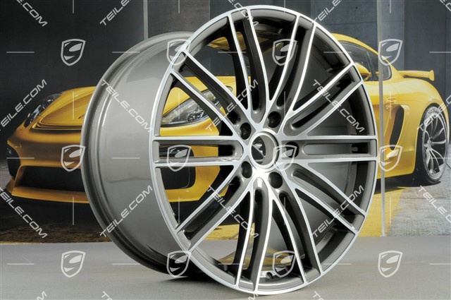 21" Felge Turbo IV, 11,5J x 21 ET69, Titan