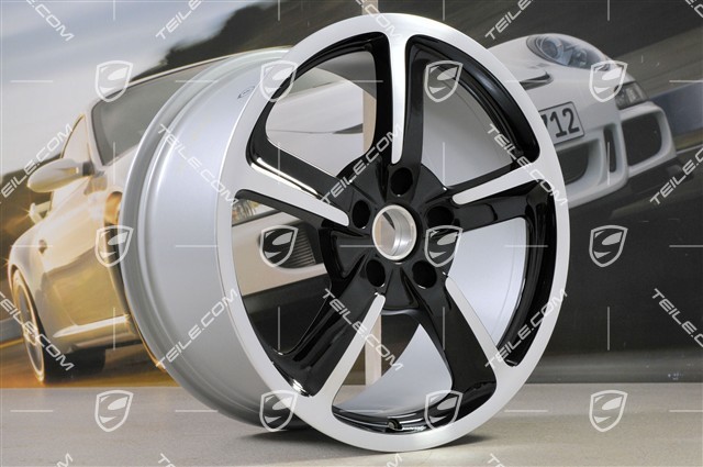20" SportTechno Felgensatz 8.5J x 20 ET57 + 10J x 20 x ET50, schwarz hochglanz