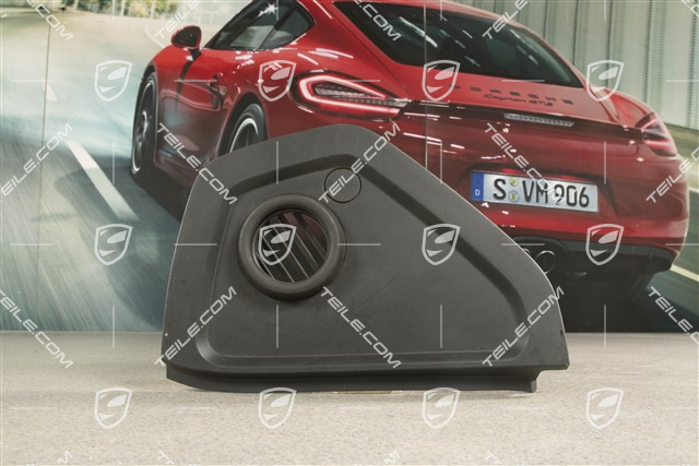 Blende, Schalttafelverkleidung, Schwarz, L