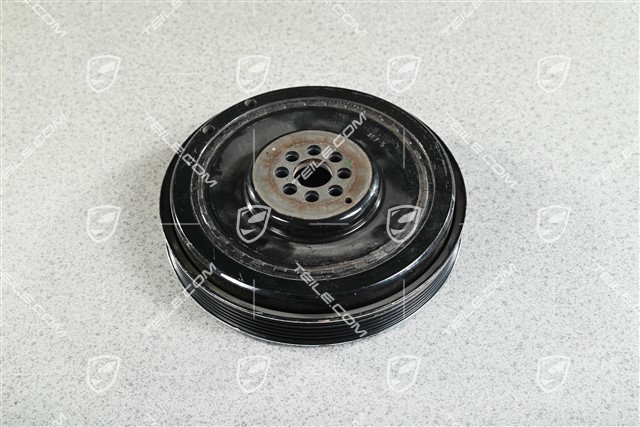 3,0 TDI, Koło pasowe wału korbowego, tłumik drgań