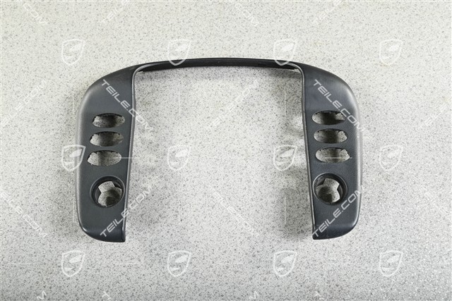 Trim for switch / vent nozzle, center console, Leather Metropole Blue