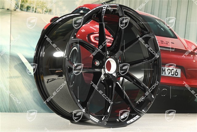 22'' Felga GT Design, 11,5J x 22 ET52, czarny wysoki połysk