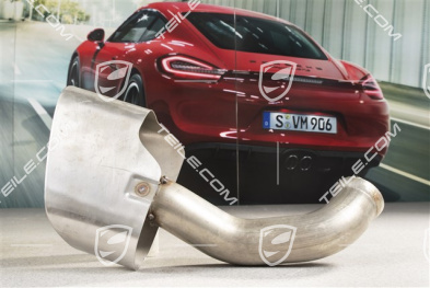 Końcówka wydechu, tłumika końcowego, standardowa, V6, R