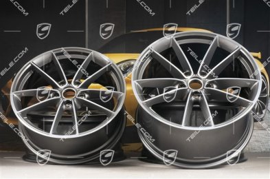 20+21" Felgensatz Carrera Classic, Felgen: vorne 8,5J x 20 ET50 + hinten 11,5J x 21 ET67