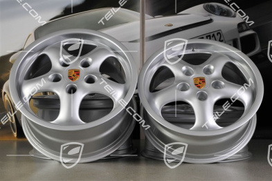 17" Felgensatz CUP II, 7J x 17 ET55 + 9J x 17 ET55