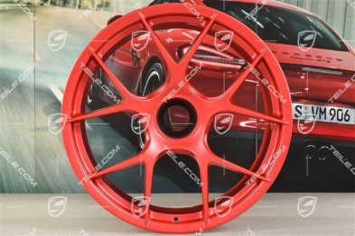 20" Leichtbau Magnesium Felge, 10J x 20 ET45, rot