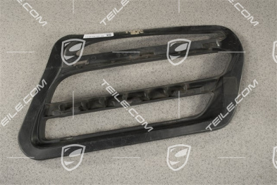 Frame air exhaust, black, R