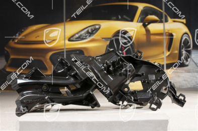 Ramię lusterka drzwi, Płytka, mechanizm, sprężyna, L