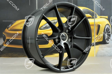 20-inch Carrera S III wheel, 8,5J x 20 ET51 black satin mat