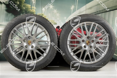 20-inch winter wheels set "RS Spyder Design" facelift 2014->, felgi 9J x 20 ET57 + Dunlop winter tires 275/45 R20, with TPM