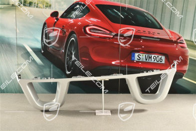 Rollover bar trim, rear part, paintable