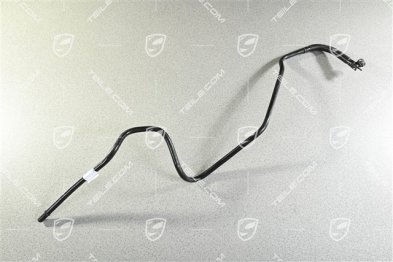 Brake booster vacuum line
