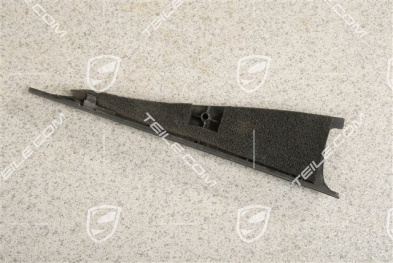 Hintertür Abdeckung, Schwarz, L