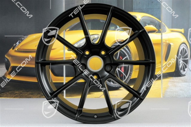 20" Felga "Spyder" / "718 Sport", 10,5J x 20 ET47, czarny satynowy półmat