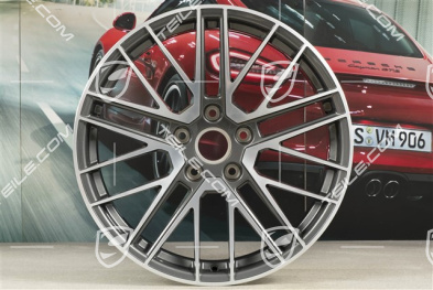 20-inch wheel rim Turbo V, 8,5J x 20 ET40, Titan