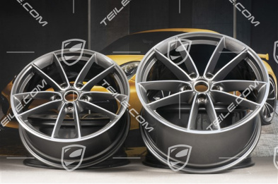 20+21-inch wheel rim set Carrera Classic, rims: front 8,5J x 20 ET53 + rear 11,5J x 21 ET67