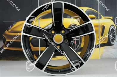 20" Felge Carrera Sport, 11,5J x 20 ET56, Tiefschwarz-Metallic