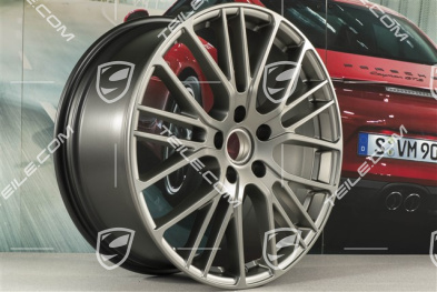 21" Panamera Exclusive Design Sport Felge, 9,5J x 21 ET71, Platinum