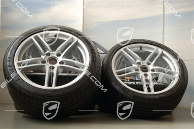 19" Carrera Sommerräder Satz 8,5J x 19 ET54 + 11J x 19 ET69, Sommerreifen 235/40 R19 + 285/35 R19