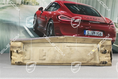 Verkleidung, hinten, Spacegrau, Coupe