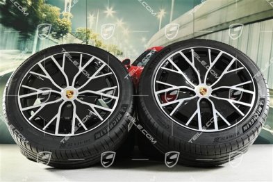 20-inch Turbo S Aero Design summer wheel set, rims 9J x 20 ET54 + 11J x 20 ET60 + NEW Michelin summer tyres 245/45 R20 + 285/40 R20