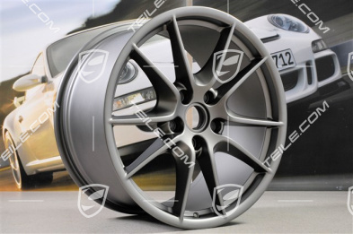 20" Komplet felg Carrera S (III), 8,5J x 20 RT51 + 11J x 20 ET70, platynowy-satyna