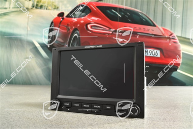 Porsche Classic Communication Management (PCCM Plus) - radio samochodowe / nawigacja, "BORN TO BE LOUD", Europa część zamienna(tylko moduł wyświetlacza bez drobnych części)