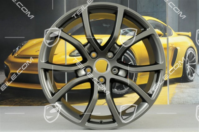 21-inch wheel rim, Cayenne Exclusive Design, 11J x 21 ET58, Platinum satin-mat