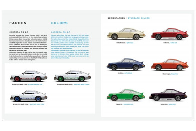 Porsche Carrera RS 50 YEARS 1972-2022, DE+EN, edycja limitowana / 500 szt.