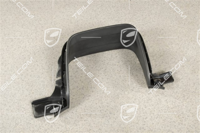Tail pipe cover trim, Black matte, GTS/GT4, L