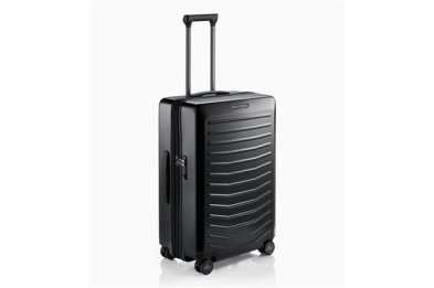 Porsche Design Roadster Hardcase 4W 4-wheel trolley, black, size M, 48 x 69 x 28/32 cm