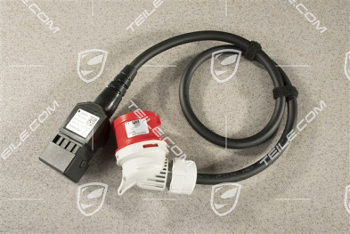 Kabel ładowarki wraz z wtyczką, CEE 3P 16A/400V