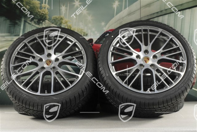 21" Koła zimowe, komplet "Exclusive Design Sport", felgi 9,5 J x 21 ET71 + 10,5 J x 21 ET71 + NOWE opony zimowe Pirelli Sottozero III 275/35 R21 + 315/30 R21