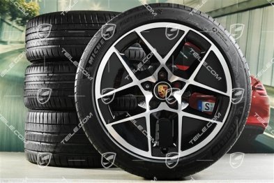 20" Koła letnie Turbo Sport Aero, felgi 9J x 20 ET54 + 11J x 20 ET60 + opony letnie Michelin 245/45 R20 + 285/40 R20