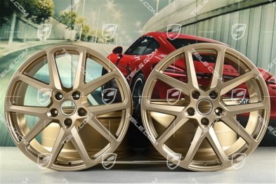 21" Felgensatz Panamera Sport Design, 9,5J x 21 ET71 + 11,5J x 21 ET69, neodyme