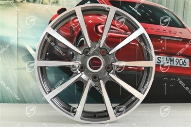 20" Felge Carrera Classic, Titan dunkel, 8J x 20 ET57